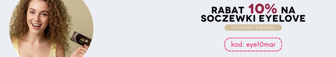 rabat 10% na soczewki eyelove
