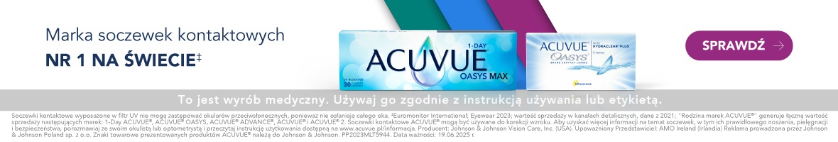 Acuvue soczewki kontaktowe